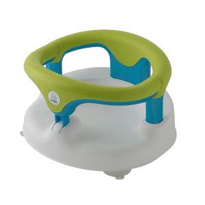 Baby design Badestol hvit eplegrønn aqua marine perl