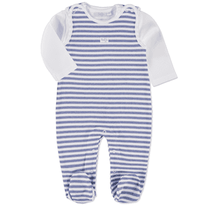 Baby Stramplerset Ringel hellblau