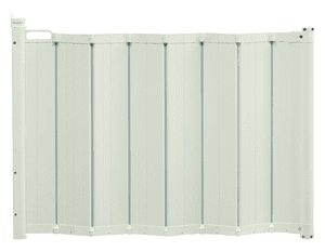 BabyDan Barrière de sécurité enfant porte Guard Me pliable blanc 55-89,5 cm