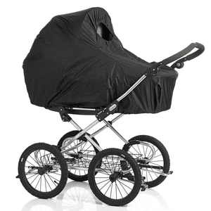 BabyDan Regenhoes voor kinderwagen zwart