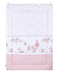 Coperta per gattonare 95x135cm happy animals rosé