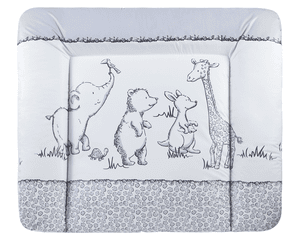 Aankleedkussen Softy 75/85 cm - Safari grijs