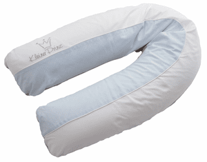 BeBes Collection Coussin d'allaitement prince bleu 40x190 cm