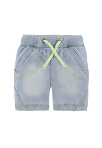 Boys Jeans-Bermuda bleu denim