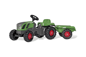 Tracteur enfant à pédales rollykid Fendt 516 Vario remorque rollyKid 013166