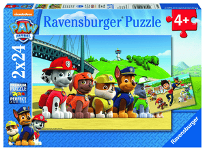 Pussel 2x24 bitar - Paw Patrol: