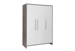 Armadio a 3 ante ECO FLEETWOOD bianco /legno