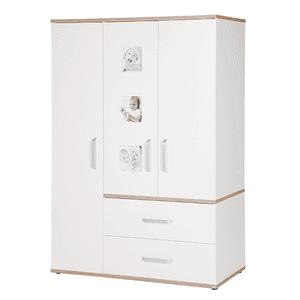 Kleiderschrank Pia 3-türig