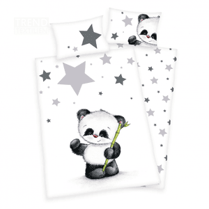 Conjunto ropa de cama Pequeño Panda 100 x 135 cm