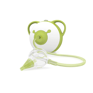 Aspirador nasal infantil eléctrico Pro verde