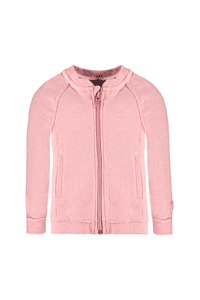 Girls Sweatjas pink melange