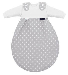 Baby-Mäxchen 3tlg. - Edition Tencel - Stars silber