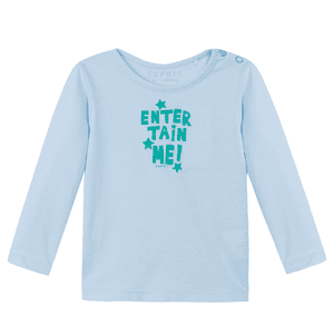 Newborn Shirt met lange mouwen licht blauw