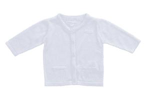 Girl s cardigan blanco