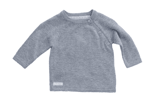 Strickpullover grey melange