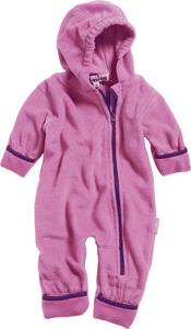 Fleece jumpsuit rosa