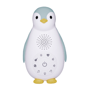 ZOE - Die Pinguin Bluetooth Musikbox met Nachtlicht blauw