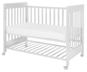 Beistellbett Dreamy Plus 2 weiß 60 x 120 cm