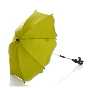 Parasol met ovale onderkant, appelgroen