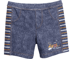 UV-Schutz Badeshorts Ahoi blau