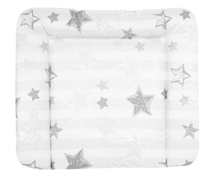 skiftematte Wiko Molly Folie Silver Star hvit 85 x 75 cm