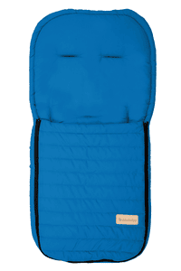 Altabebe Sommerfußsack Reverse für Buggy mittelblau