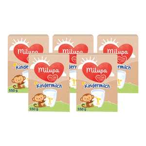 Milumil Kindermilch 1+ 5 x 550 g ab dem 1. Jahr