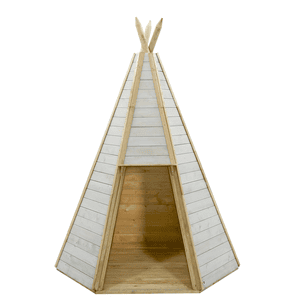 Speelhuis Tipi gemaakt van hout, 230 cm