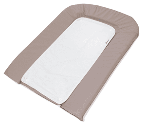 Wickelauflage Frottee 45 x 71 cm taupe