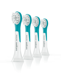 Philip Avent HX6034/33 Sonicare For Kids Mini-Tandenborstel opzetstukken, 4er Pack, vanaf 4 jaar