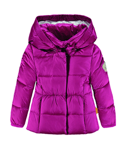 Girl s Anorak met afneembare capuchon