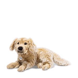 Peluche chien golden retriever Andor , 45 cm marron clair