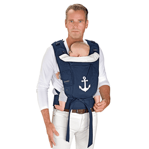 Babytrage Bondolino Slim fit marine mit Anker