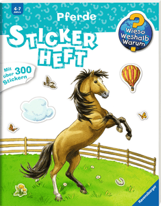 Stickerheft Wieso? Weshalb? Warum? Pferde