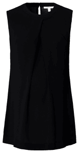 Umstandstunika short schwarz