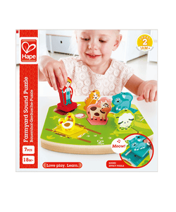 Hape Bauernhof-Geräusche-Puzzle