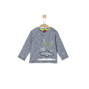 Boys Langarmshirt dark blue melange