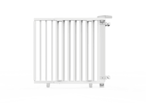 Barrière d'escalier pivotante Plus 2735+ 95-135 cm bois blanc