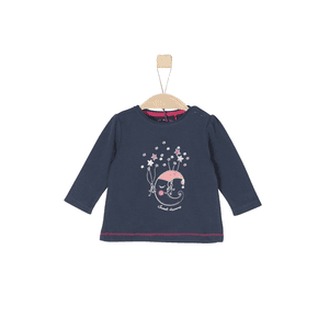 Girls Langarmshirt dark blue