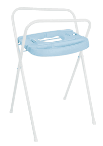 bébé-jou® Support de baignoire bébé Click Wally Whale bleu 103 cm