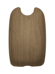 Plaque dorsale pour poussette Evostar Light 1 walnut brown