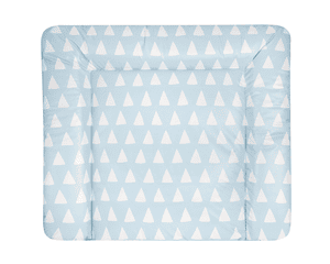 Matelas à langer Softy triangle bleu 65x75 cm