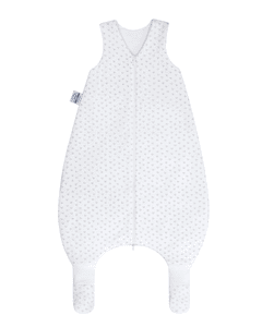 Jersey Jumper Plus Herzchen grau