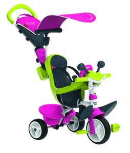 Tricycle évolutif enfant Driver confort rose