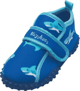 Aquaschoenen haai blauw