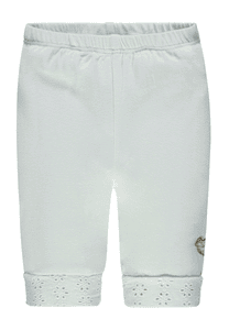 Girls Capri Leggings, weiß