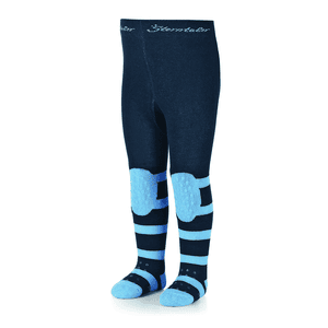 Boys Strumpfhose Feuerwehr marine