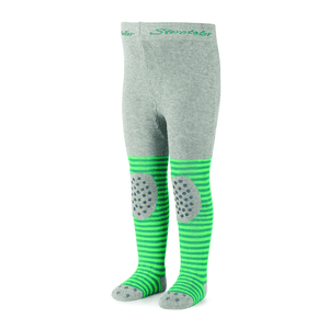 Boys Krabbelstrumpfhose Hubschrauber silber melange