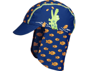 Casquette anti-UV enfant crocodile