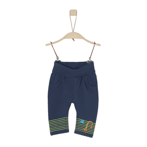 Boys Pantalon de survêtement bleu foncé